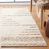 Safavieh Natura NAT720A Ivory / Brown Area Rug Room Scene Feature