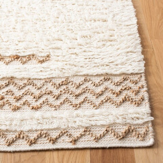 Safavieh Natura NAT720A Ivory / Brown Area Rug Detail