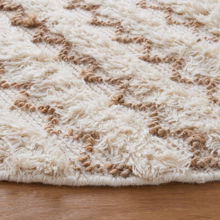 Safavieh Natura NAT720A Ivory / Brown Area Rug Detail