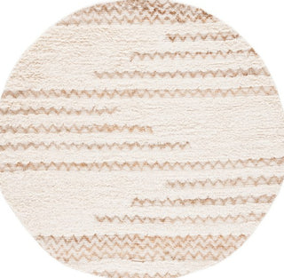 Safavieh Natura NAT720A Ivory / Brown Area Rug Round