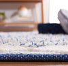 Safavieh Natura NAT722M Blue / Ivory Area Rug Detail