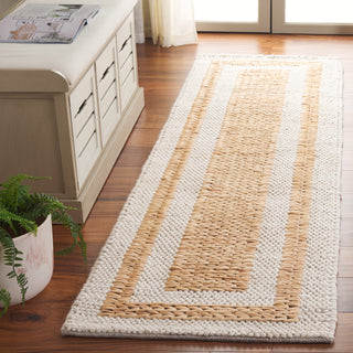 Safavieh Natura NAT723A Natural / Ivory Area Rug Room Scene