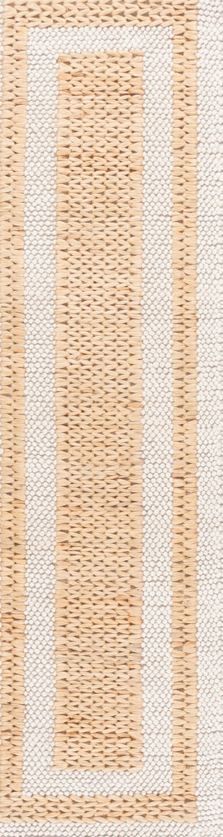 Safavieh Natura NAT723A Natural / Ivory Area Rug Runner
