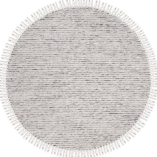 Safavieh Natura NAT902F Grey / Black Area Rug Round