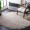 Safavieh Natura NAT902F Grey / Black Area Rug Room Scene