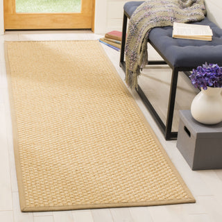 Safavieh Natural Fiber NF156A Natural/Beige Area Rug Room Scene Feature