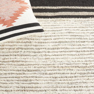 Safavieh Natural Fiber NF203Z Ivory / Black Area Rug Detail