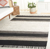 Safavieh Natural Fiber NF203Z Ivory / Black Area Rug Room Scene