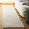 Safavieh Natural Fiber NF514A Bleach / Ivory Area Rug Room Scene Feature