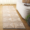 Safavieh Natural Fiber NF516A / Ivory Area Rug Room Scene Feature