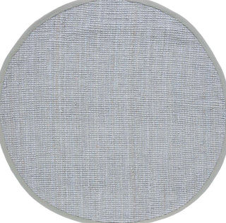 Safavieh Natural Fiber NF747F Light Grey Area Rug Round