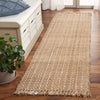 Safavieh Natural Fiber NF813A / Bleach Area Rug Room Scene Feature