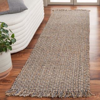 Safavieh Natural Fiber NF814A / Grey Area Rug Room Scene Feature