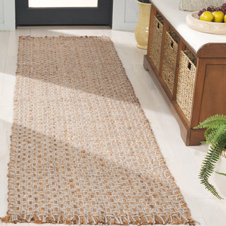 Safavieh Natural Fiber NF818A / Ivory Area Rug Room Scene Feature