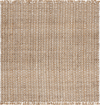 Safavieh Natural Fiber NF820A / Ivory Area Rug Square