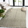 Safavieh Natural Fiber NF826Y Green / Area Rug Room Scene Feature