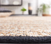 Safavieh Natural Fiber NF832A / Black Area Rug Detail