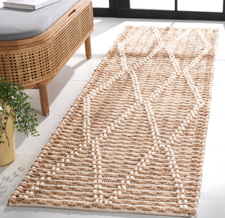 Safavieh Natural Fiber NF877A / Ivory Area Rug Room Scene Feature