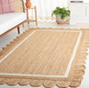 Safavieh Natural Fiber NF896A / Ivory Area Rug Room Scene Feature