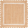 Safavieh Natural Fiber NF896A / Ivory Area Rug Square