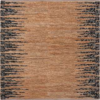 Safavieh Natural Fiber NF953A / Black Area Rug Square