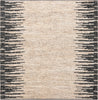 Safavieh Natural Fiber NF953B Bleach / Black Area Rug Square