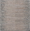 Safavieh Natural Fiber NF953F Grey / Black Area Rug Square