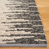 Safavieh Natural Fiber NF953G Light Grey / Black Area Rug Detail