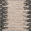 Safavieh Natural Fiber NF953G Light Grey / Black Area Rug Square