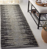 Safavieh Natural Fiber NF953L Light Blue / Black Area Rug Room Scene Feature