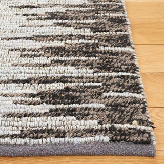 Safavieh Natural Fiber NF953L Light Blue / Black Area Rug Detail