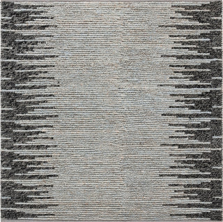 Safavieh Natural Fiber NF953L Light Blue / Black Area Rug Square