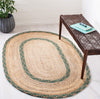 Safavieh Natural Fiber NFB260Y / Green Area Rug Room Scene Feature