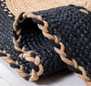 Safavieh Natural Fiber NFB261Z / Black Area Rug Detail