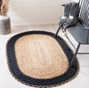 Safavieh Natural Fiber NFB261Z / Black Area Rug Room Scene Feature