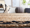 Safavieh Natural Fiber NFB262Z / Black Area Rug Detail