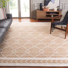 Safavieh Natural Fiber NFB277A / Ivory Area Rug Room Scene Feature