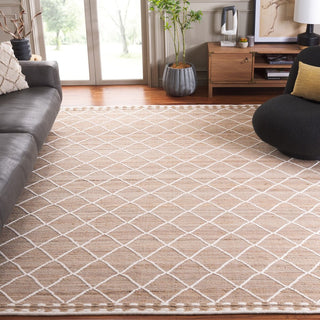 Safavieh Natural Fiber NFB278A / Ivory Area Rug Room Scene Feature