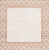 Safavieh Natural Fiber NFB279A / Ivory Area Rug Square