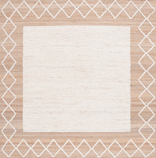 Safavieh Natural Fiber NFB279A / Ivory Area Rug Square