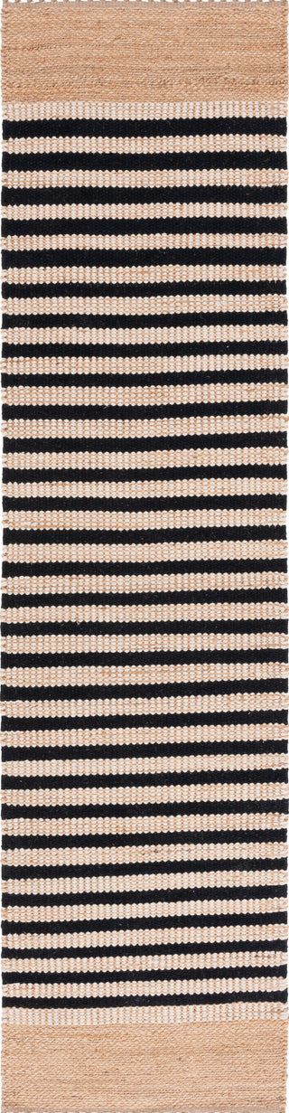 Safavieh Natural Fiber NFB325Z / Black Area Rug Runner