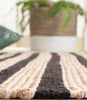Safavieh Natural Fiber NFB325Z / Black Area Rug Detail