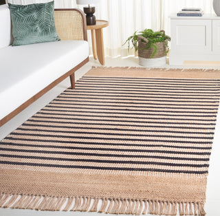 Safavieh Natural Fiber NFB325Z / Black Area Rug Room Scene