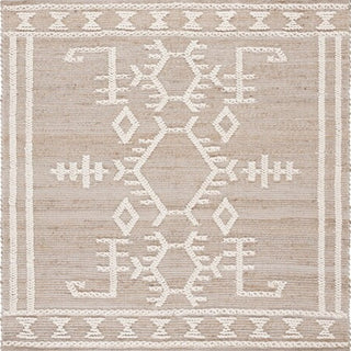 Safavieh Natural Fiber NFB377A / Ivory Area Rug Square