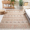 Safavieh Natural Fiber NFB402A / Rust Area Rug Room Scene Feature