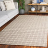 Safavieh Natural Fiber NFB425F Grey / Beige Area Rug Room Scene