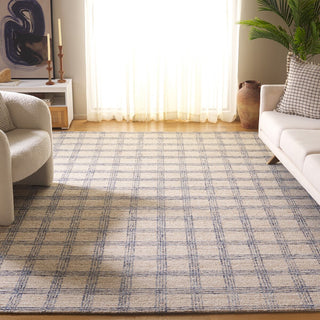 Safavieh Natural Fiber NFB426M Blue / Beige Area Rug Room Scene Feature