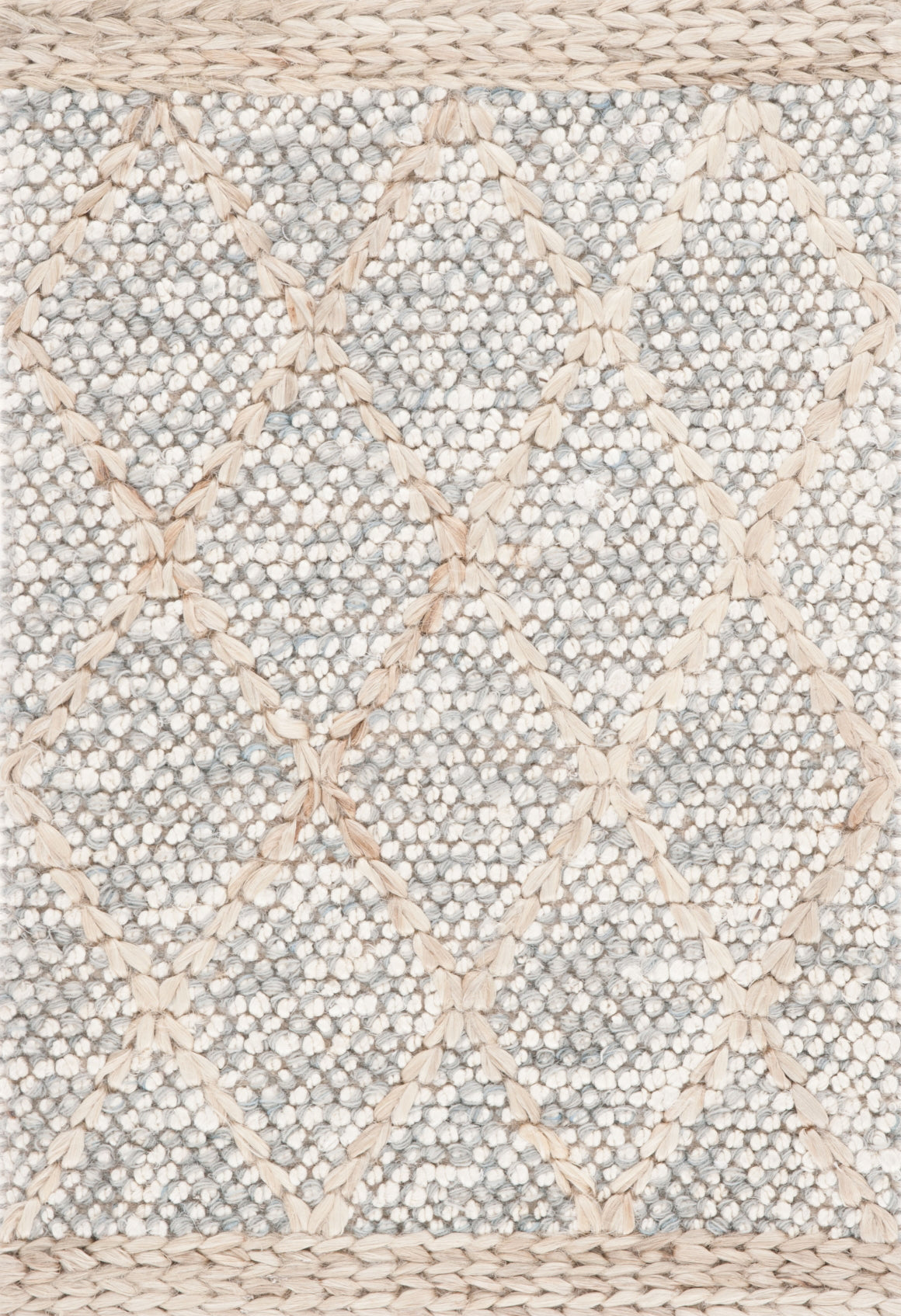 Safavieh Natural Fiber NFB475F Grey / Bleach Area Rug main image