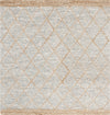 Safavieh Natural Fiber NFB475F Grey / Bleach Area Rug Square