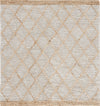 Safavieh Natural Fiber NFB475G Grey / Area Rug Square